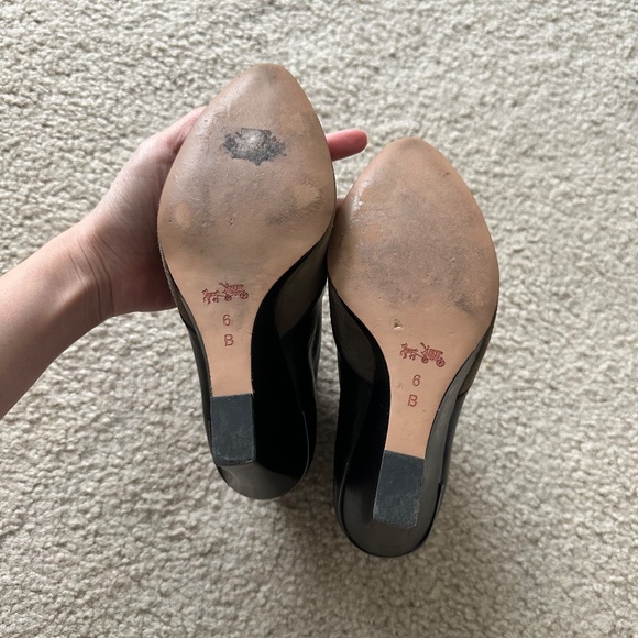 Coach Wedge Laced Ankle Booties - Picture 6 of 7